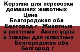 Корзина для перевозки домашних животных › Цена ­ 230 - Белгородская обл., Белгород г. Животные и растения » Аксесcуары и товары для животных   . Белгородская обл.,Белгород г.